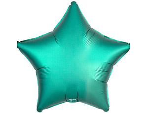 Фольгированные шары/ AGURA/ 1204-0789 Р Б/РИС ЗВЕЗДА 18" Сатин Tiffany